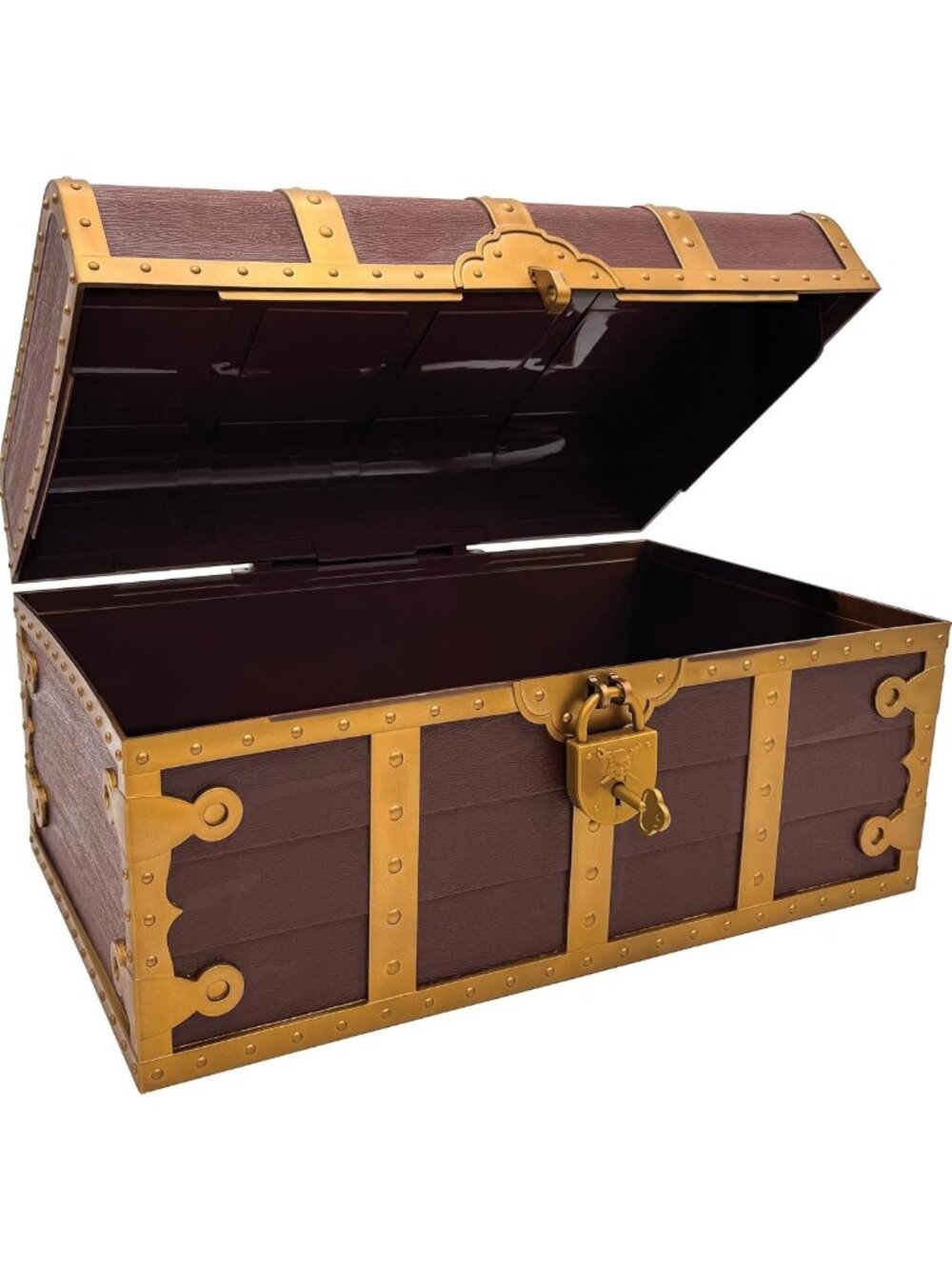 Treasure Chest with Lock and Key - Perfect for Classroom Organization & Storage